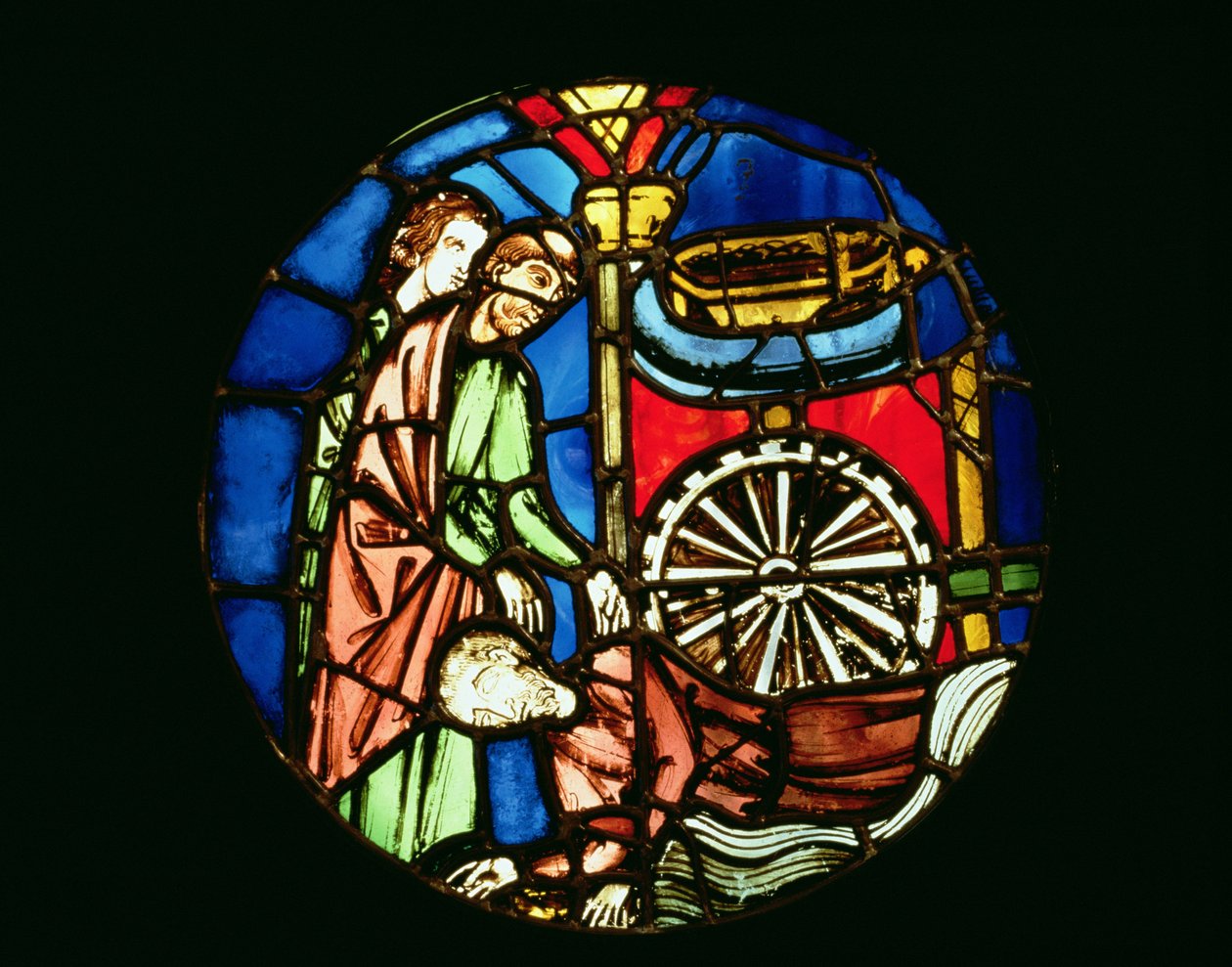 Scene fra Det Gamle Testamente, midten af 1200-tallet af French School