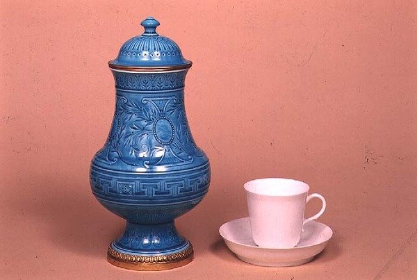 Sevres vase af French School