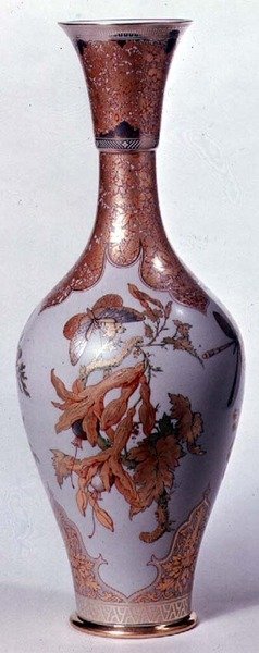 Sevres vase, udstillet 1851 (porcelæn) af French School
