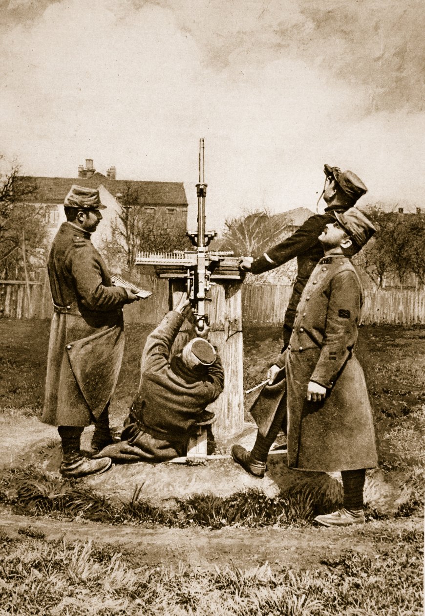 At se en fjendtlig flyver, 1914-19 af French School