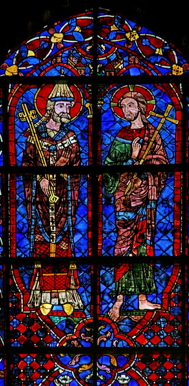 Sankt Peter og Kristus (w105) af French School