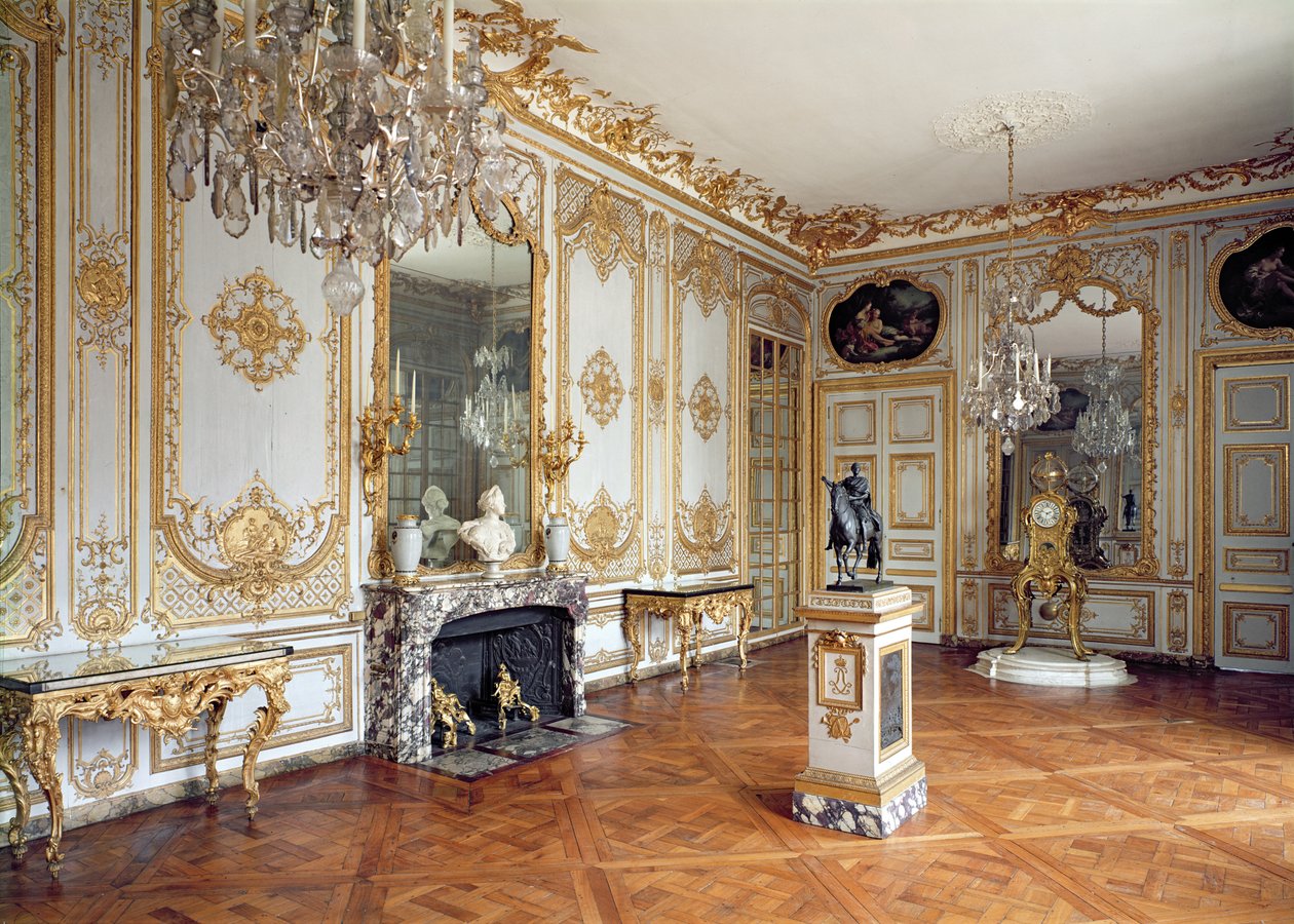 Cabinet de la Pendule (urværelse) af French School