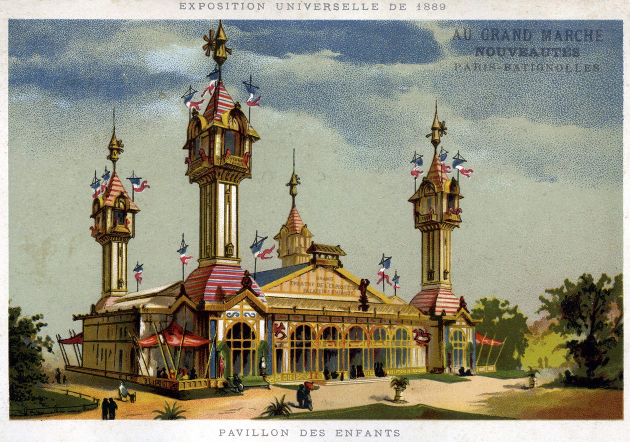 Børnepavillonen, Paris Batignolles. af French School