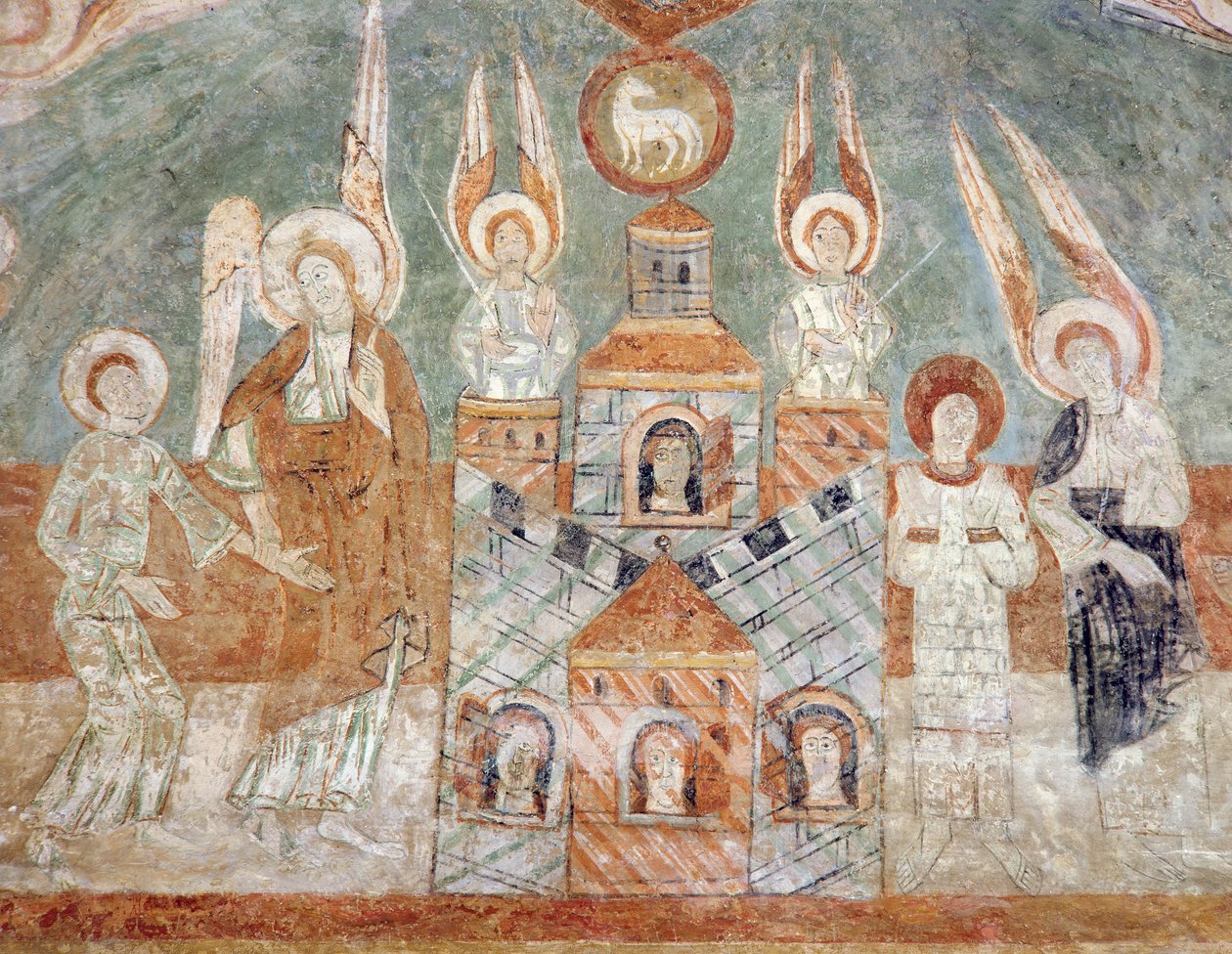 Det himmelske Jerusalem, 1100-tallet af French School