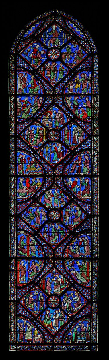 The St James Window (w5) af French School