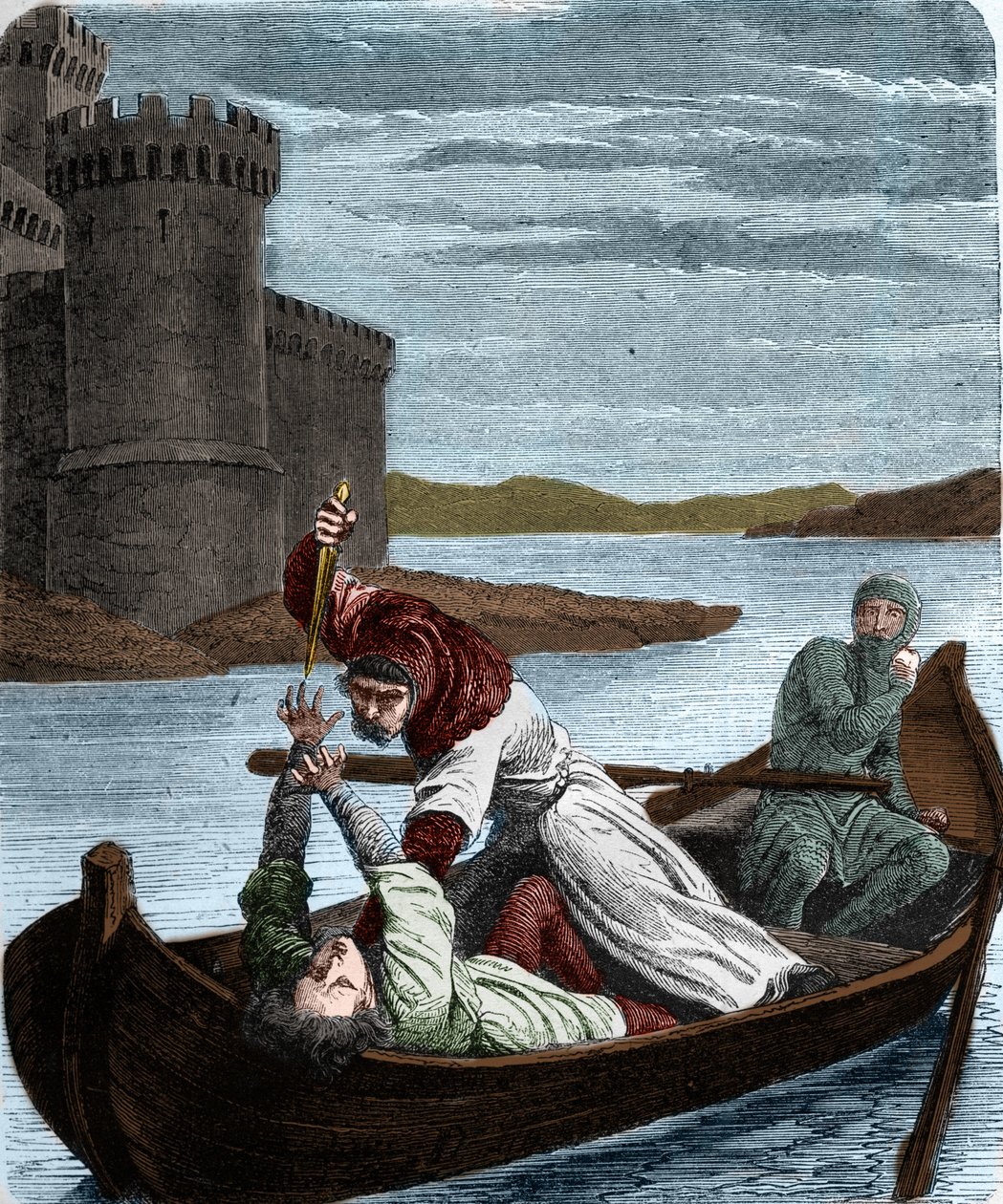 Prins Arthurs død af French School