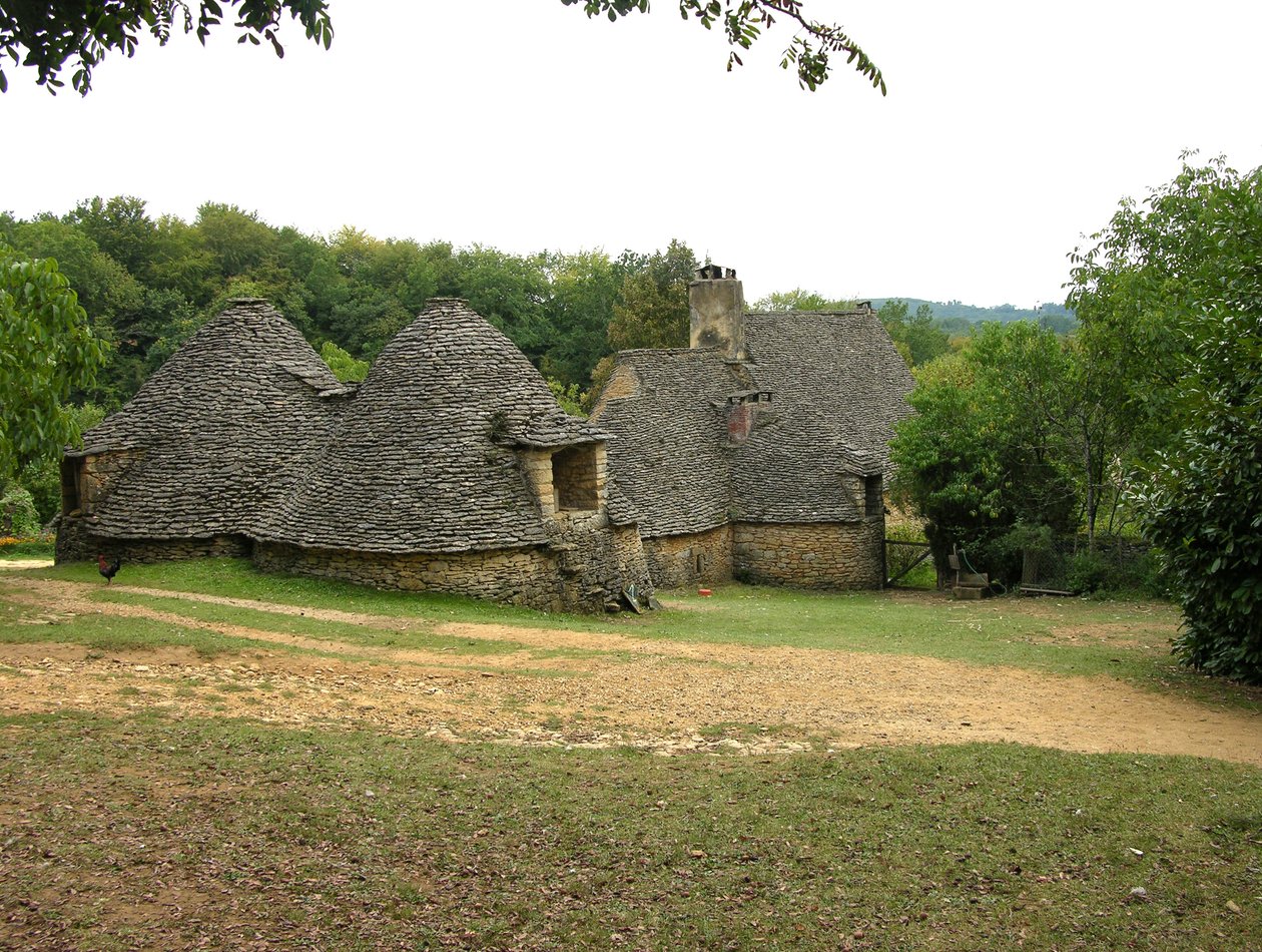 Udsigt over Cabanes de Breuil af French School
