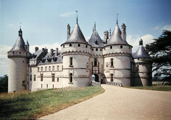 Udsigt over slottet af French School