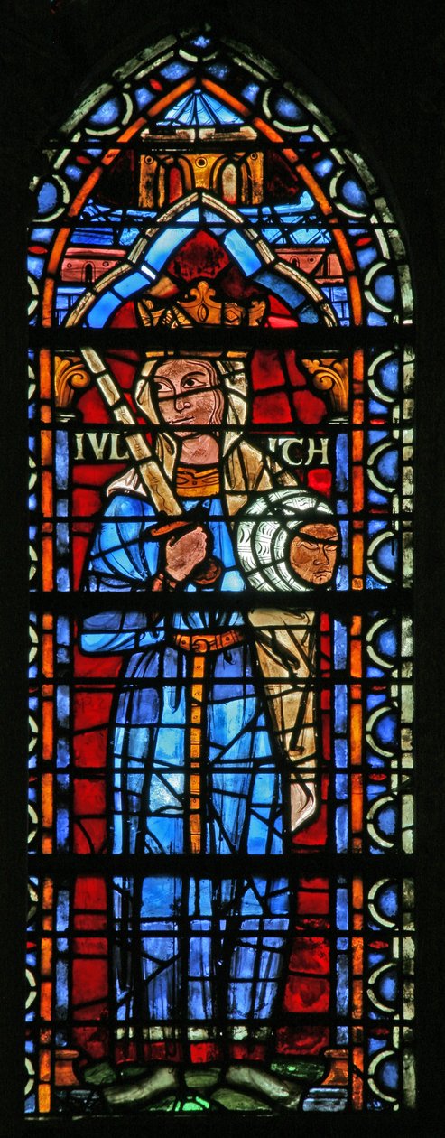 Vindue w103 forestillende Judith af French School