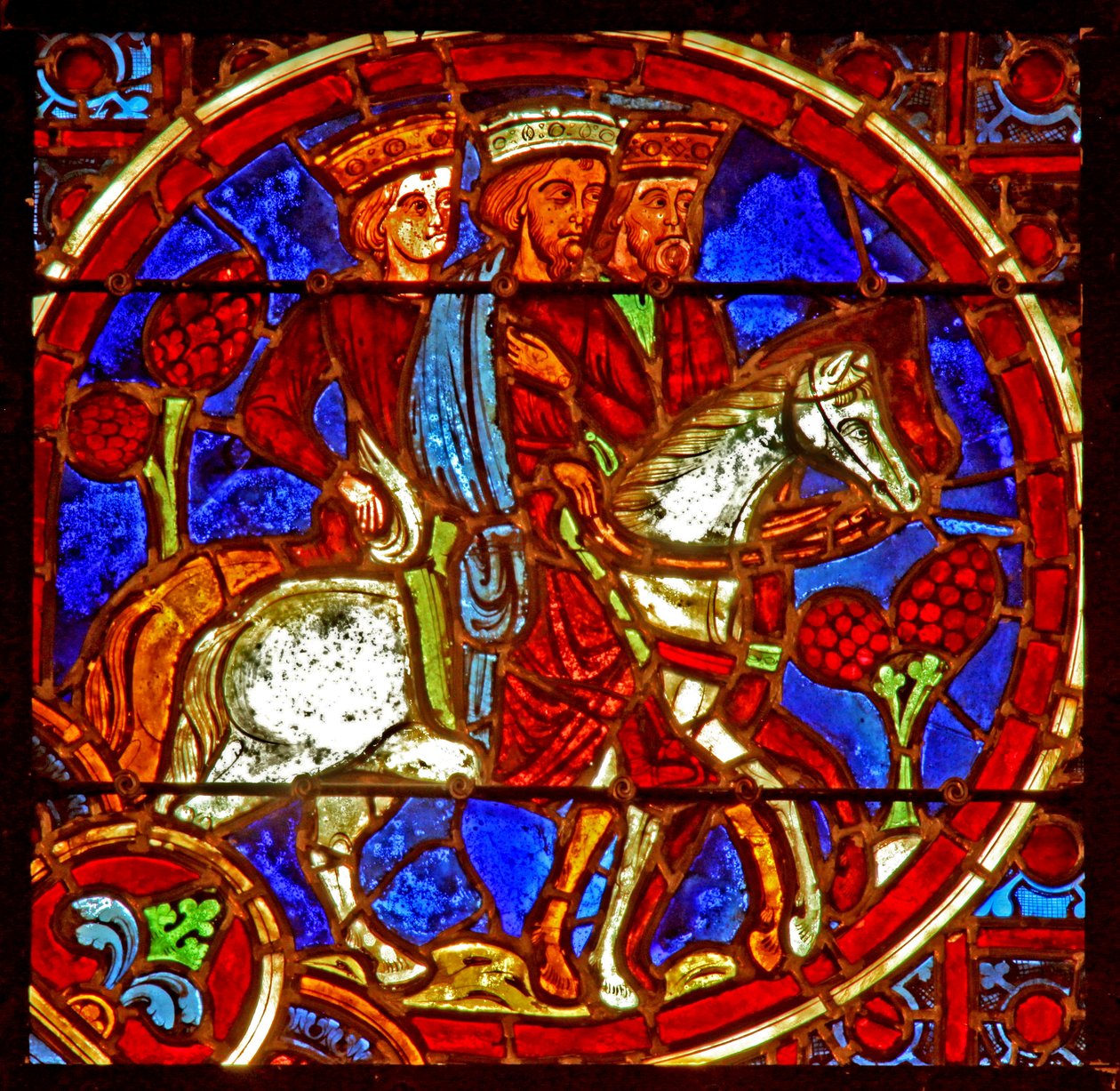 Vindue w2, der viser magi, der rejser af French School