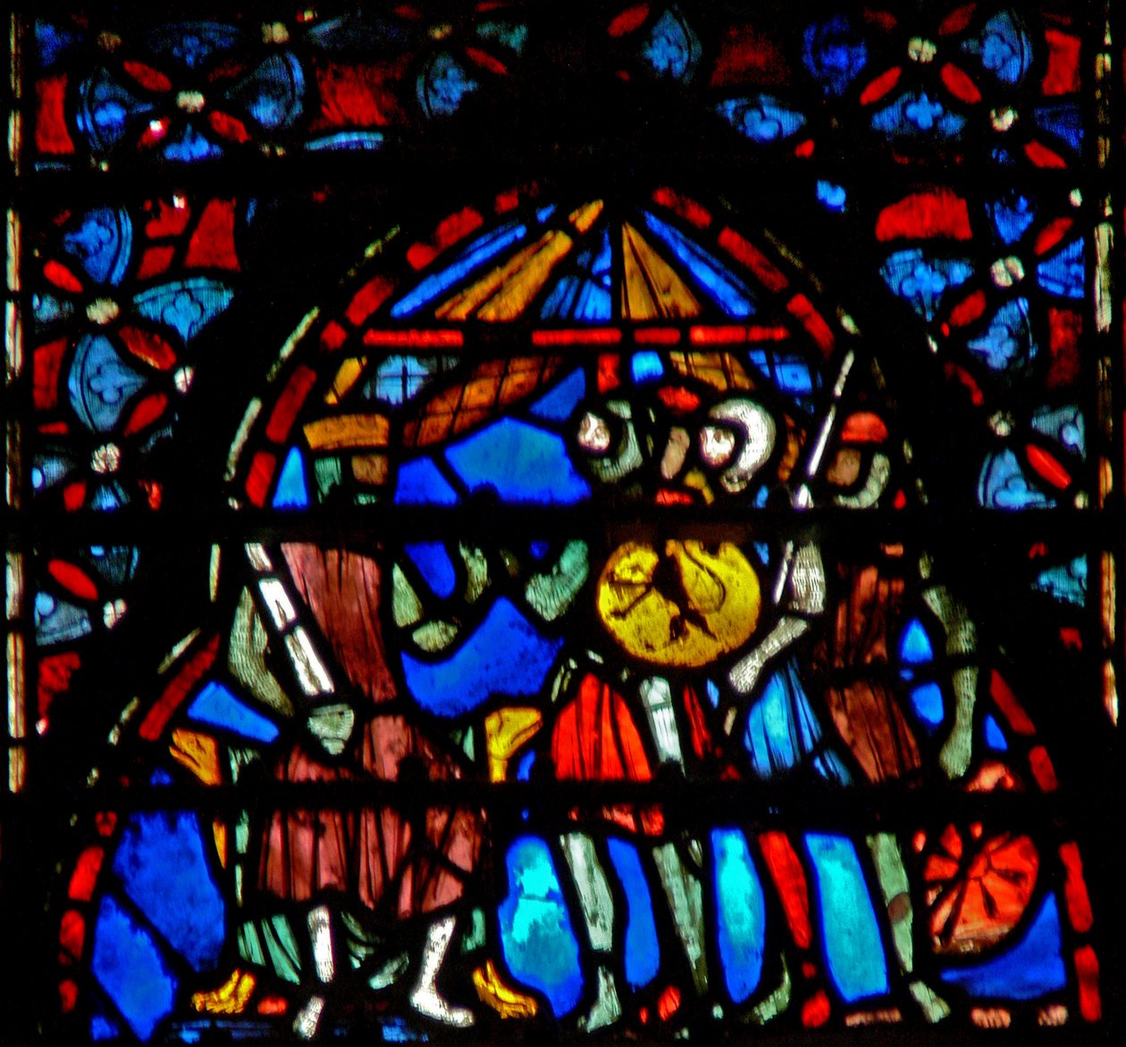 Window w4 Joshua giver ordrer af French School