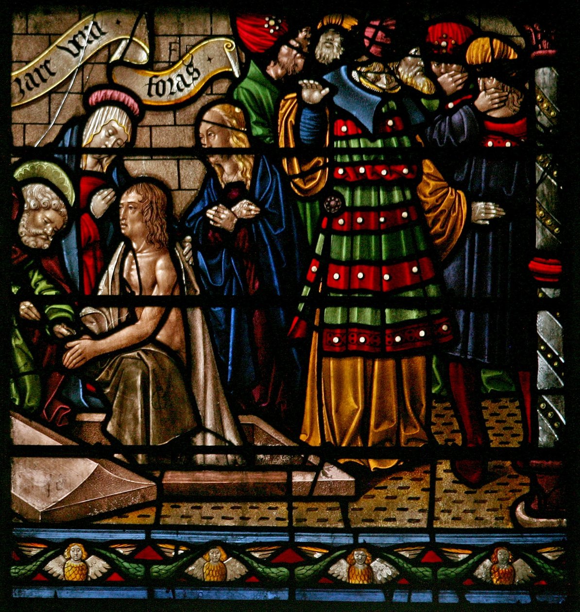 Vindue w6, der viser Lazarus