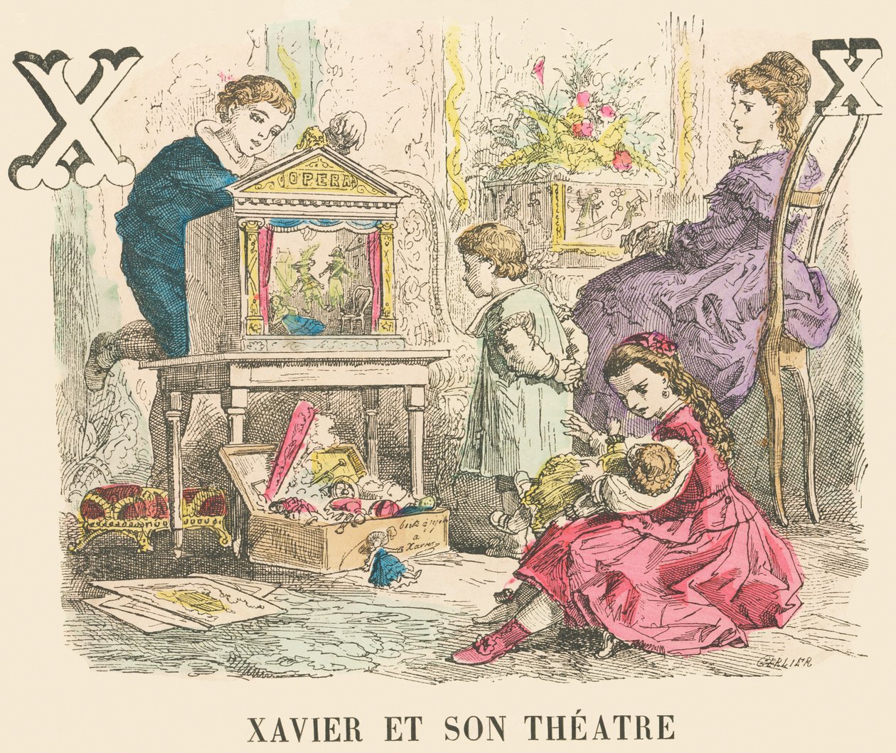 X: Xavier og hans teater af French School
