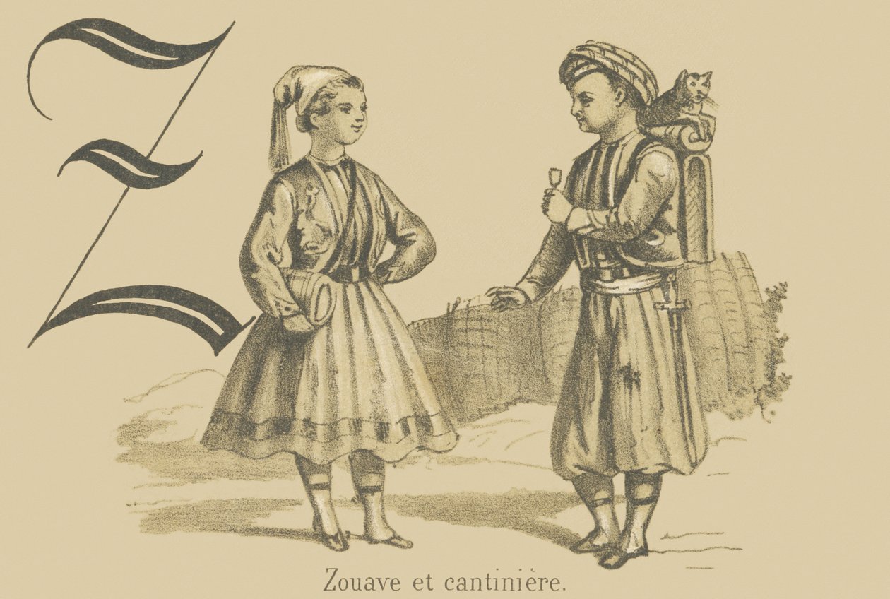 Z: Zouave og kantineering af French School