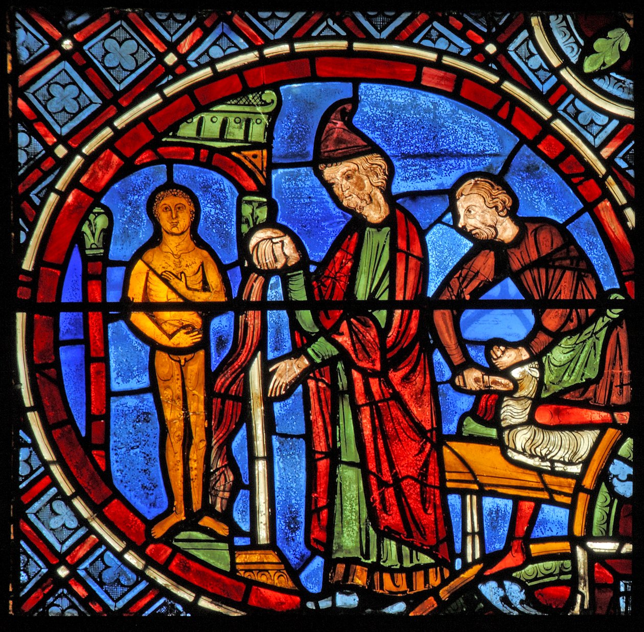 tryllekunstnere ofrer et får (w1) af French School