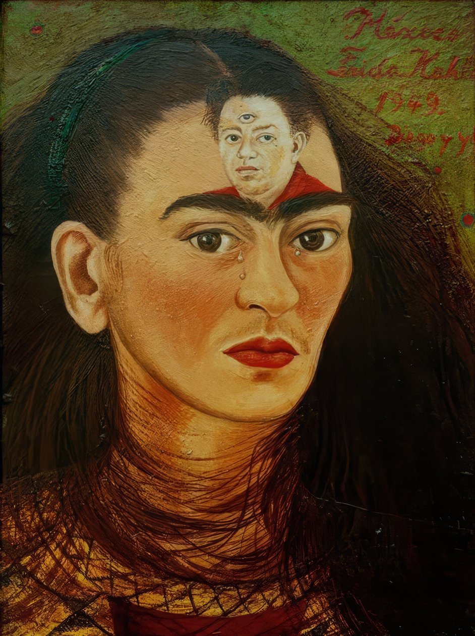 Diego og jeg af Frida Kahlo
