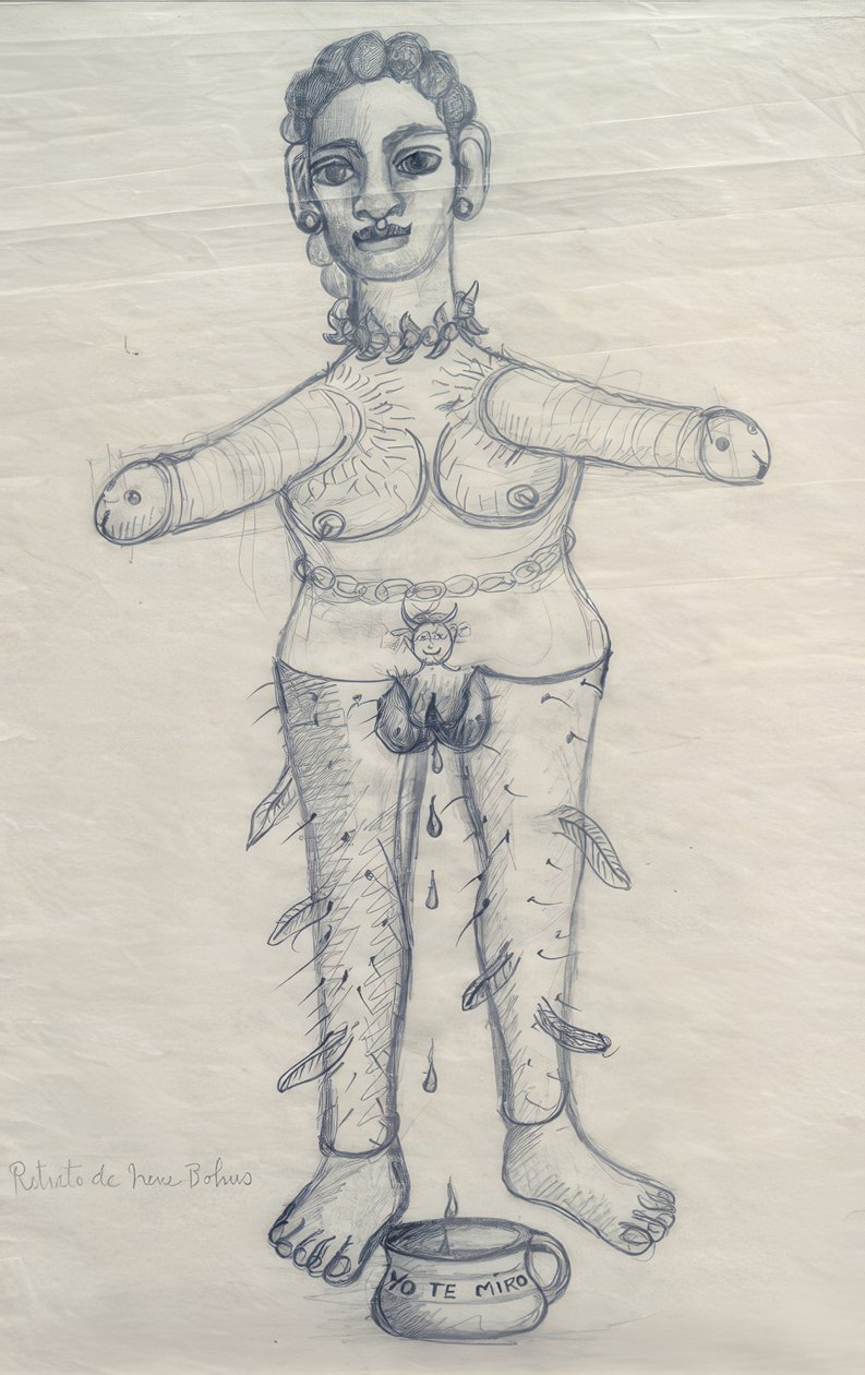 Portræt af Irene Bohus af Frida Kahlo