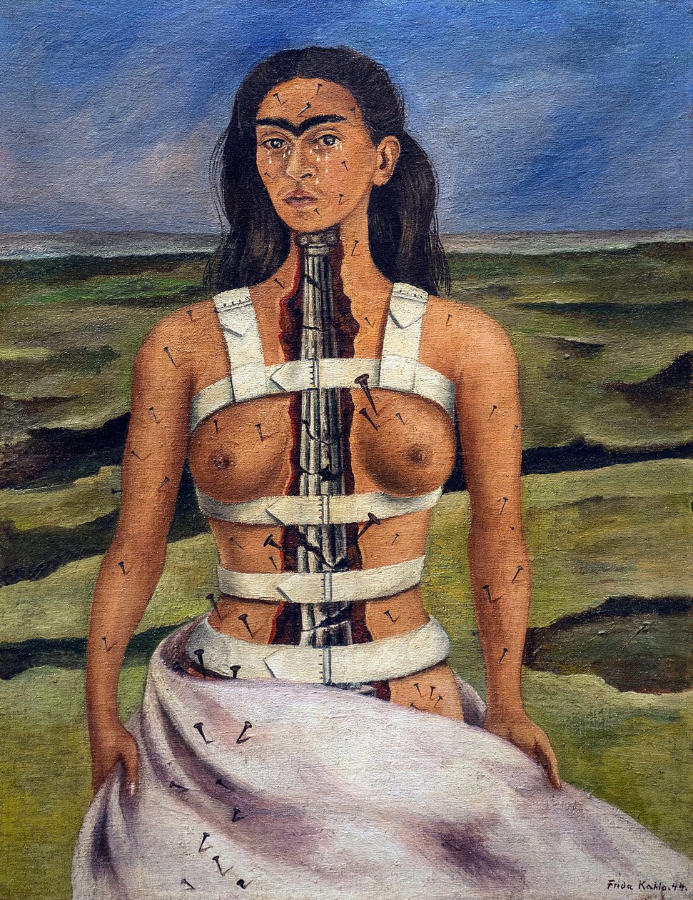 Den ødelagte søjle af Frida Kahlo