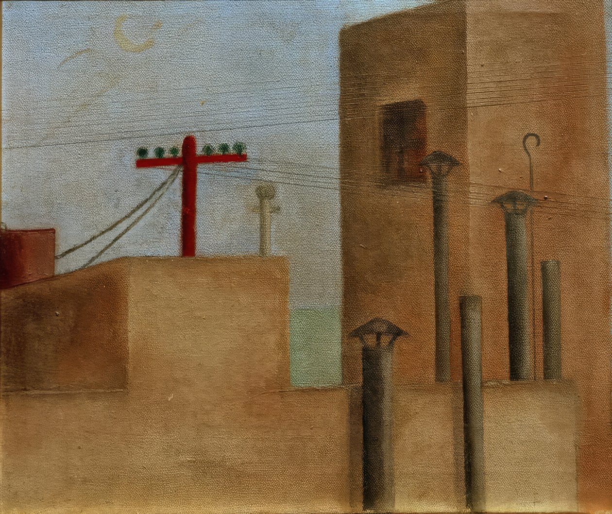 Det urbane landskab af Frida Kahlo