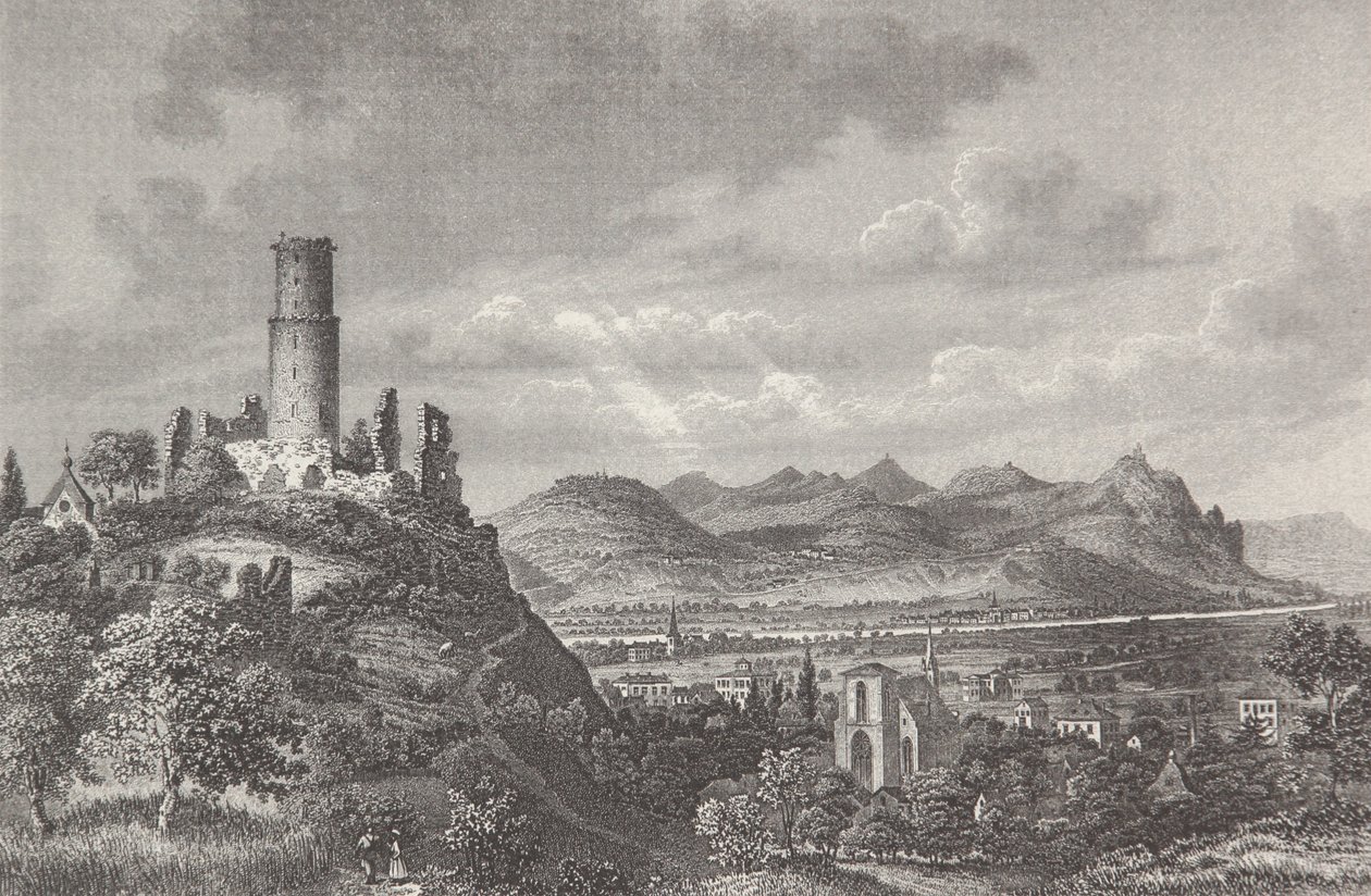 Godesberg af Pierre Joseph Redouté