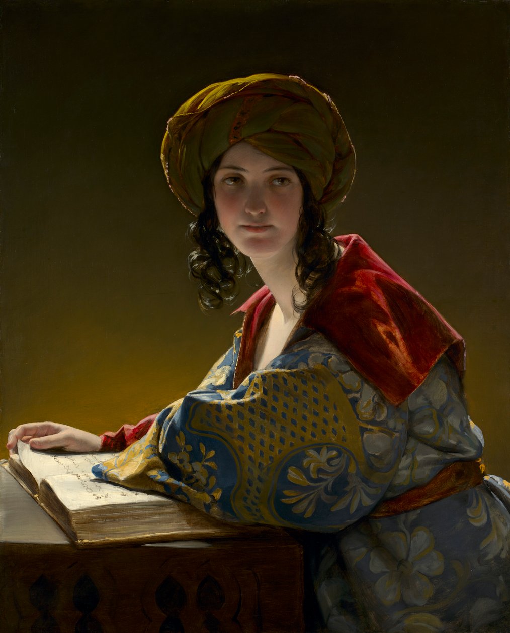 Den unge østlige kvinde, 1838. af Friedrich Amerling