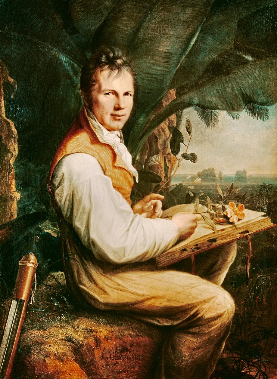Alexander von Humboldt af Friedrich Georg Weitsch