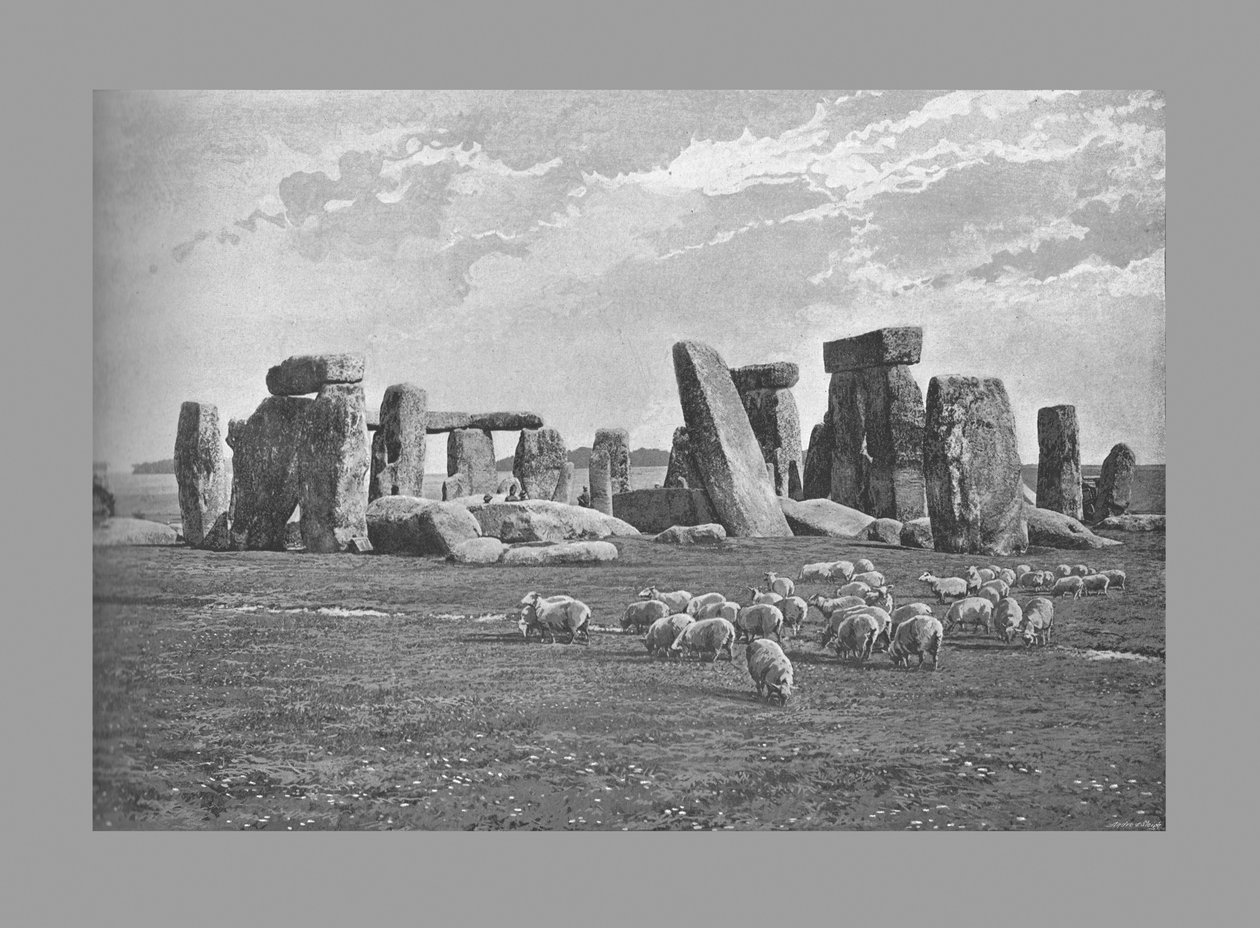 Stonehenge, c1900 af Frith and Co