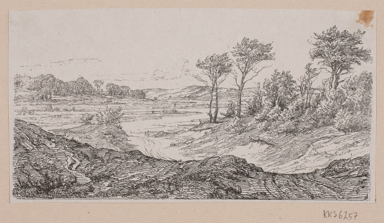 Landskab af Frits Grove