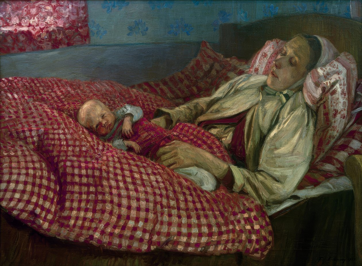 At føde af Fritz Mackensen