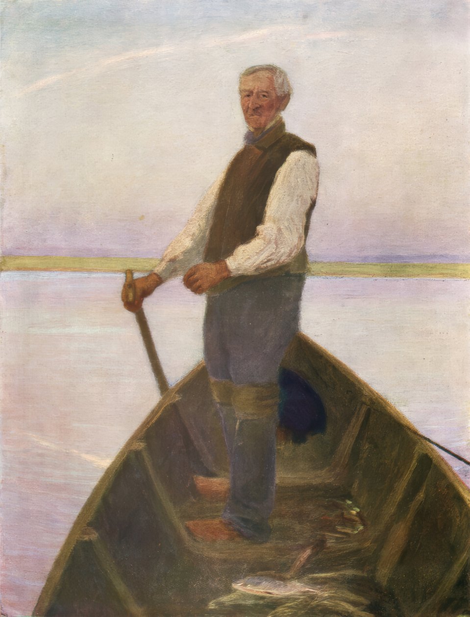 Bådmanden af Fritz Mackensen