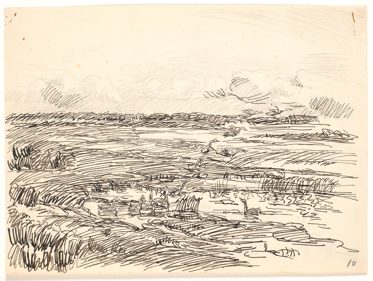 Moselandskab af Fritz Syberg