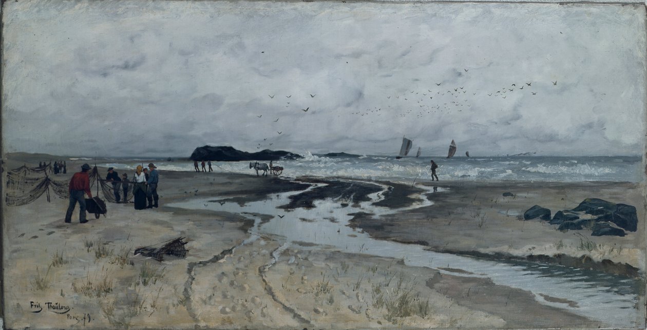 Bank af Fritz Thaulow