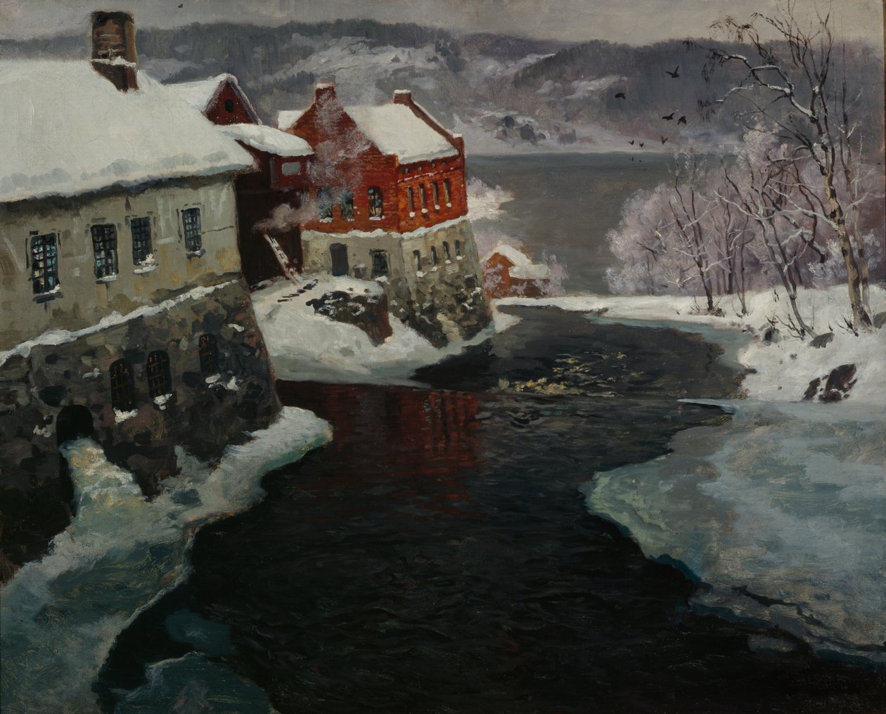 Fra Mesna af Fritz Thaulow