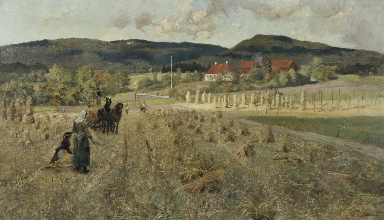 septemberdag i Vestre Aker af Fritz Thaulow