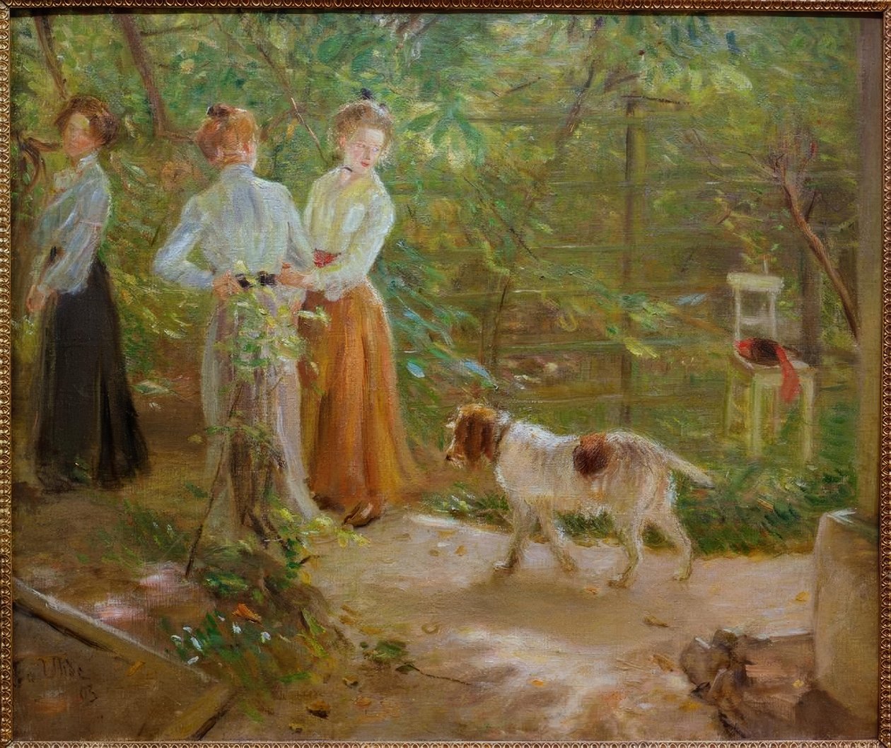 Havestien af Fritz von Uhde