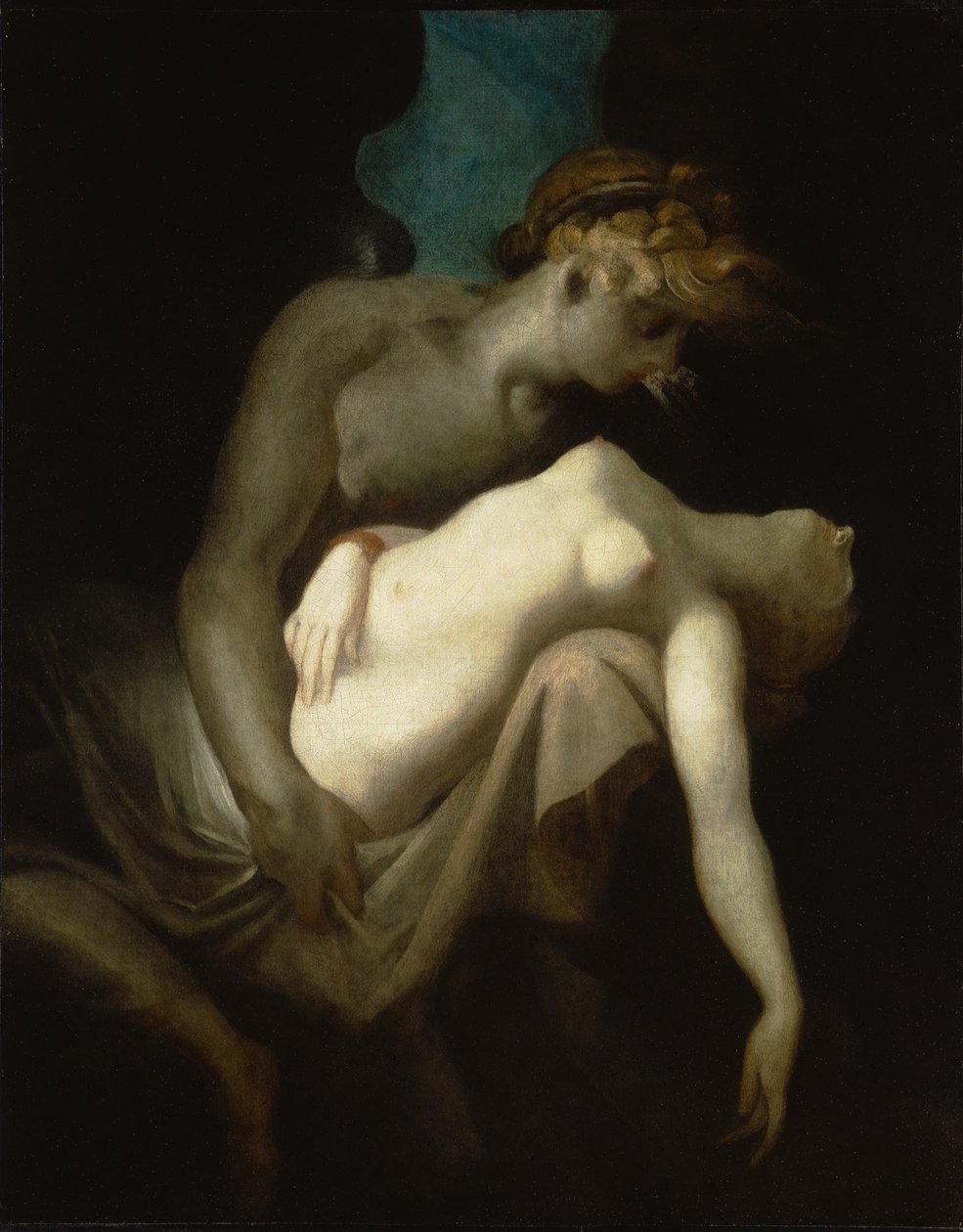 Amor og Psyche, ca. 1810. af Füssli
