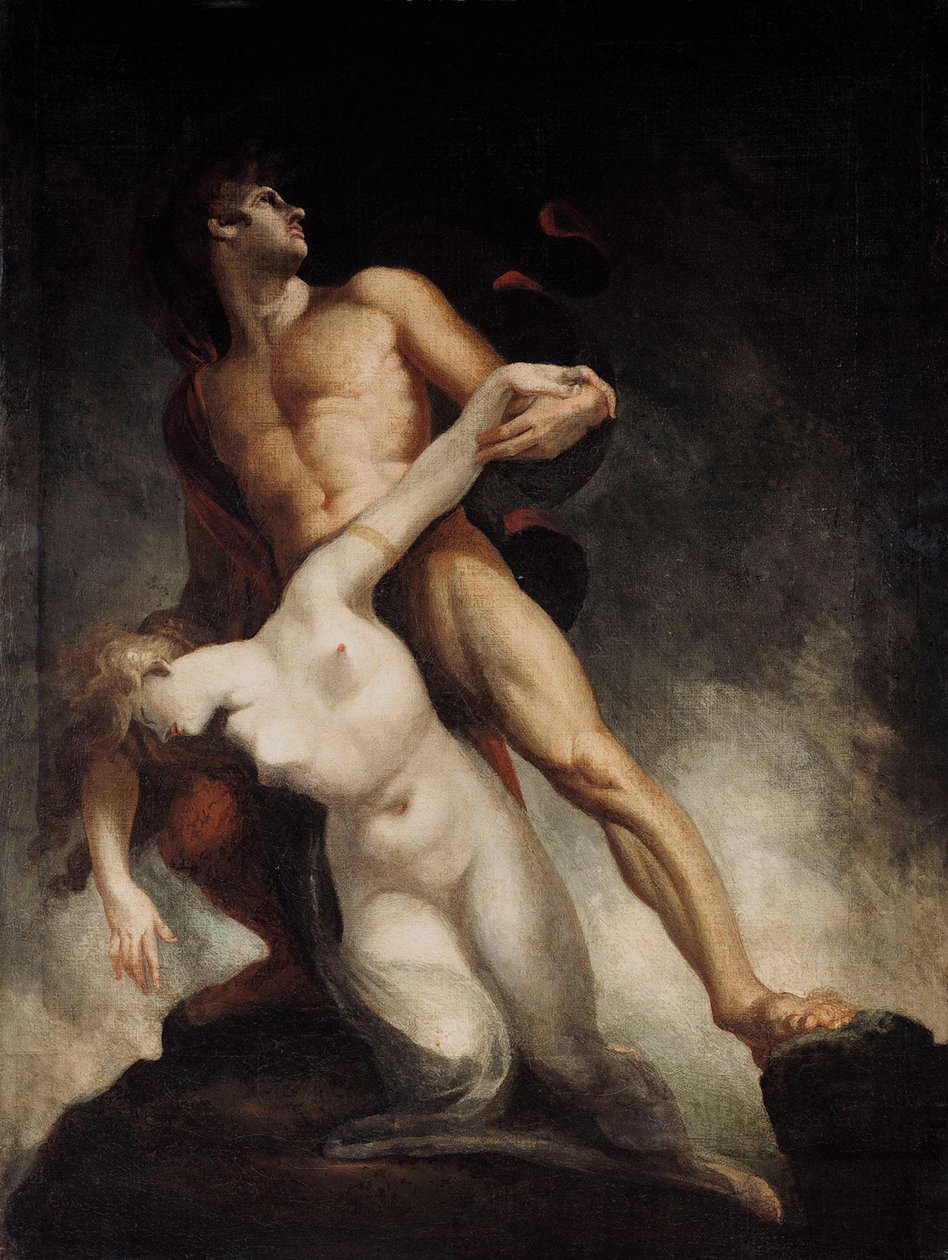 Syndfloden, ca. 1800. af Füssli