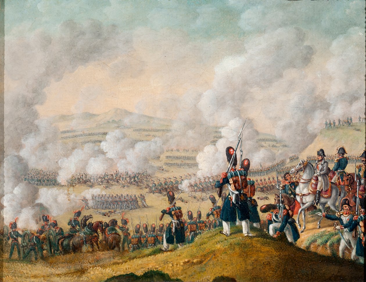 Slaget ved Jena, 12. oktober 1806, 1835 af G. Beaufort
