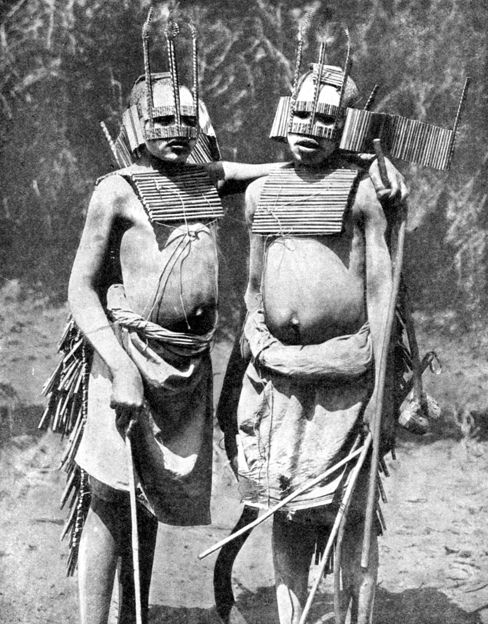 To heksedoktorer, Tanganyika Tanzania, Afrika, 1936. af GPA