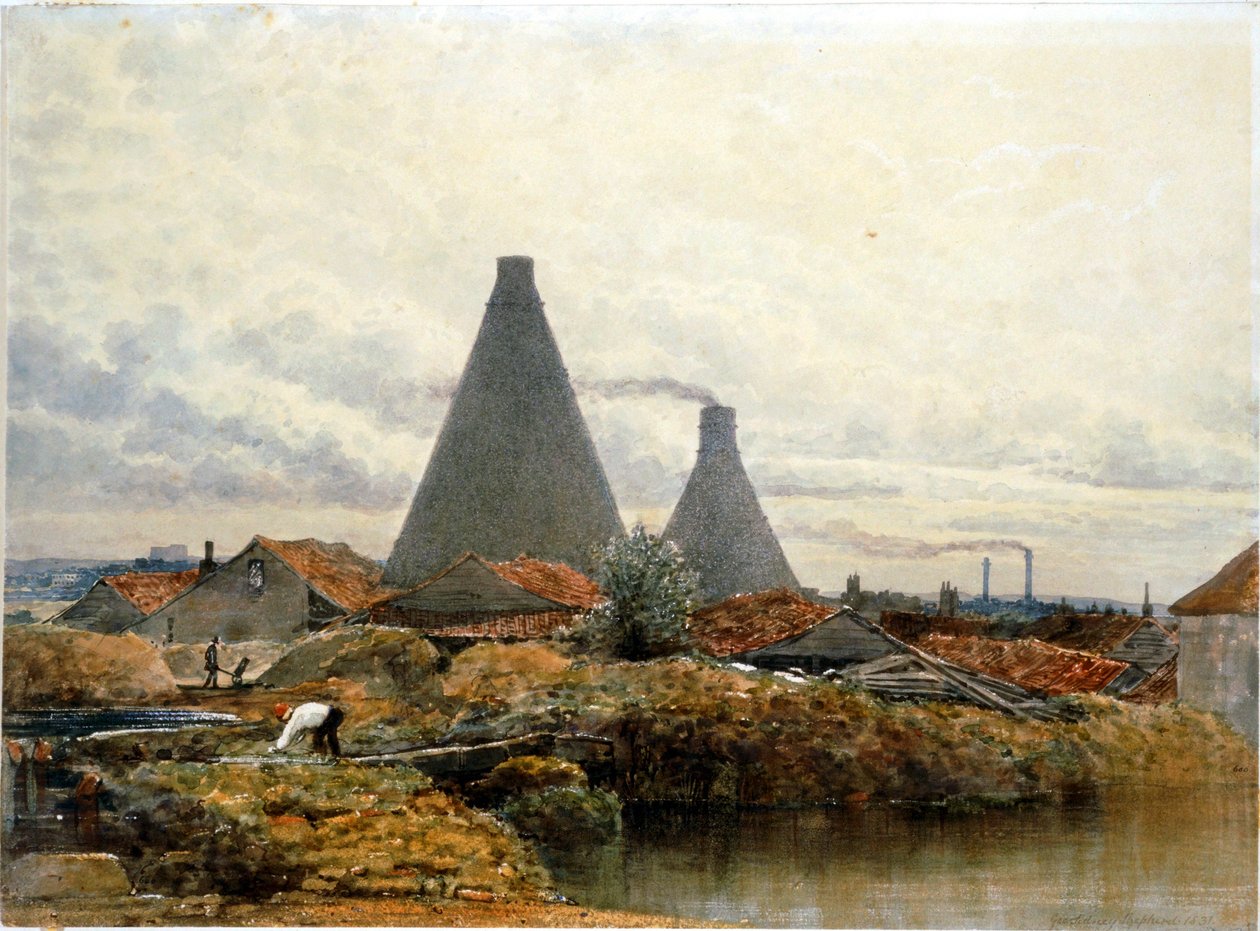 Ovnene ... (keramik) af G.S. Shepherd