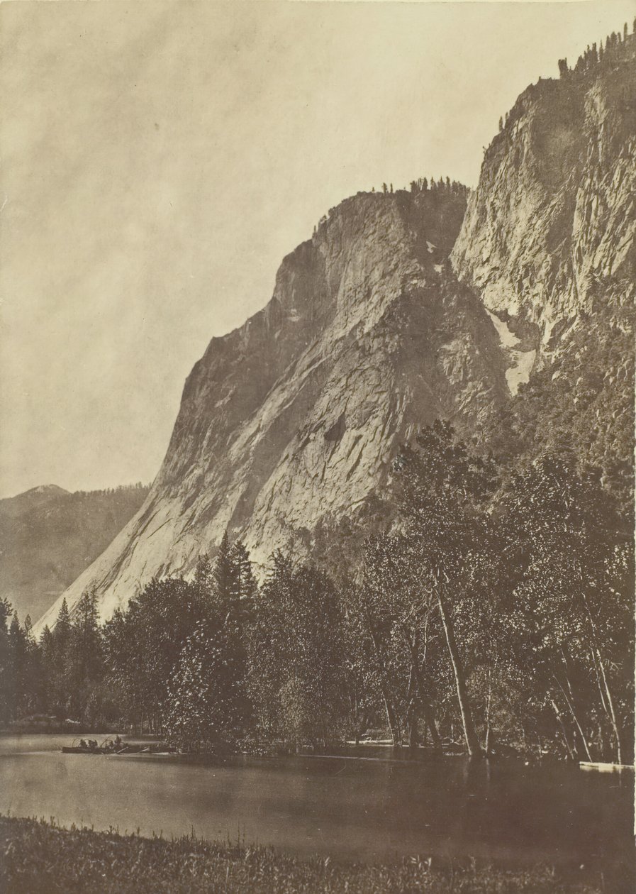 Glacier Rock fra neden, 186699. af G. Fagersteen