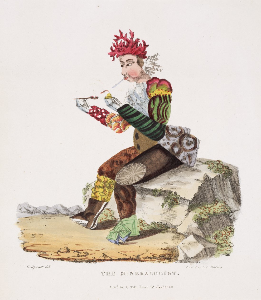 Mineralogen, 1820 af G. Spratt
