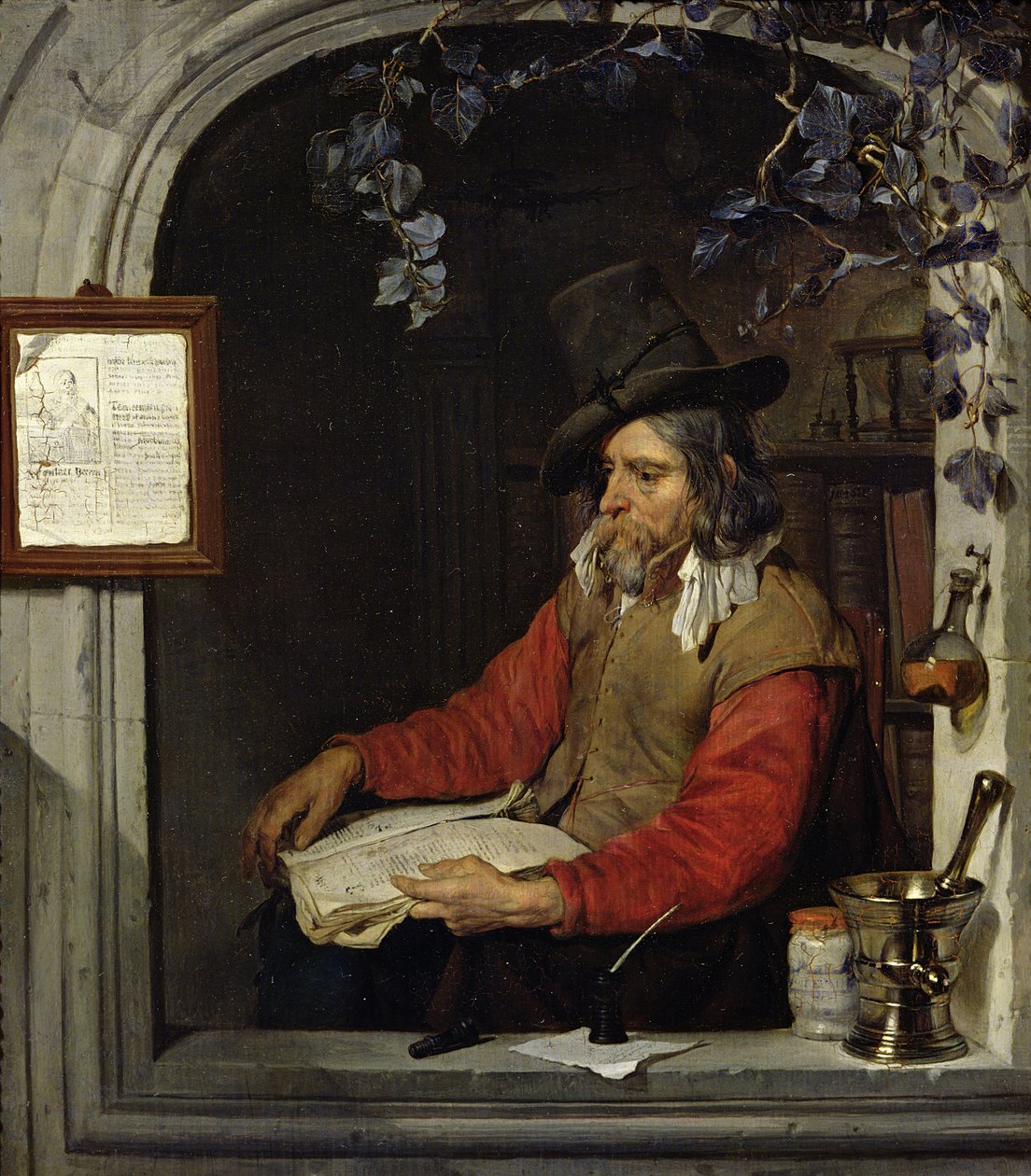 Apotekeren eller kemikeren af Gabriel Metsu
