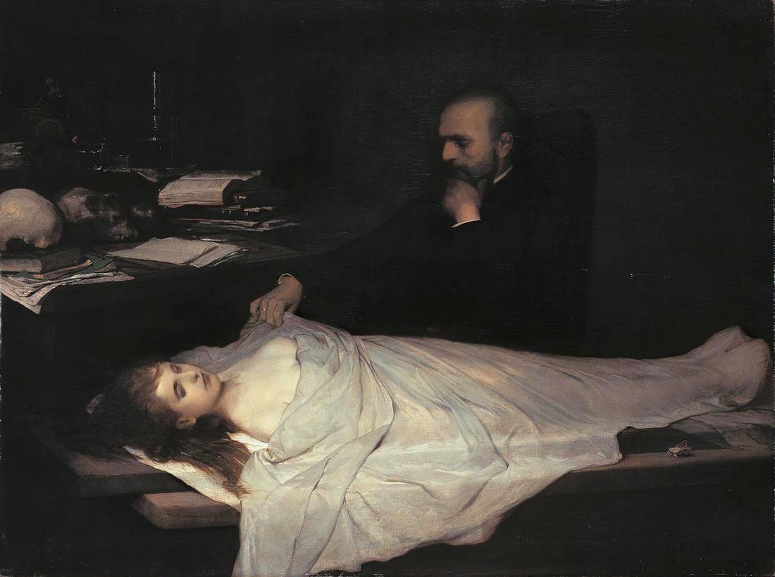 Der AnatomnEnglish: The Anatomistn af Gabriel von Max