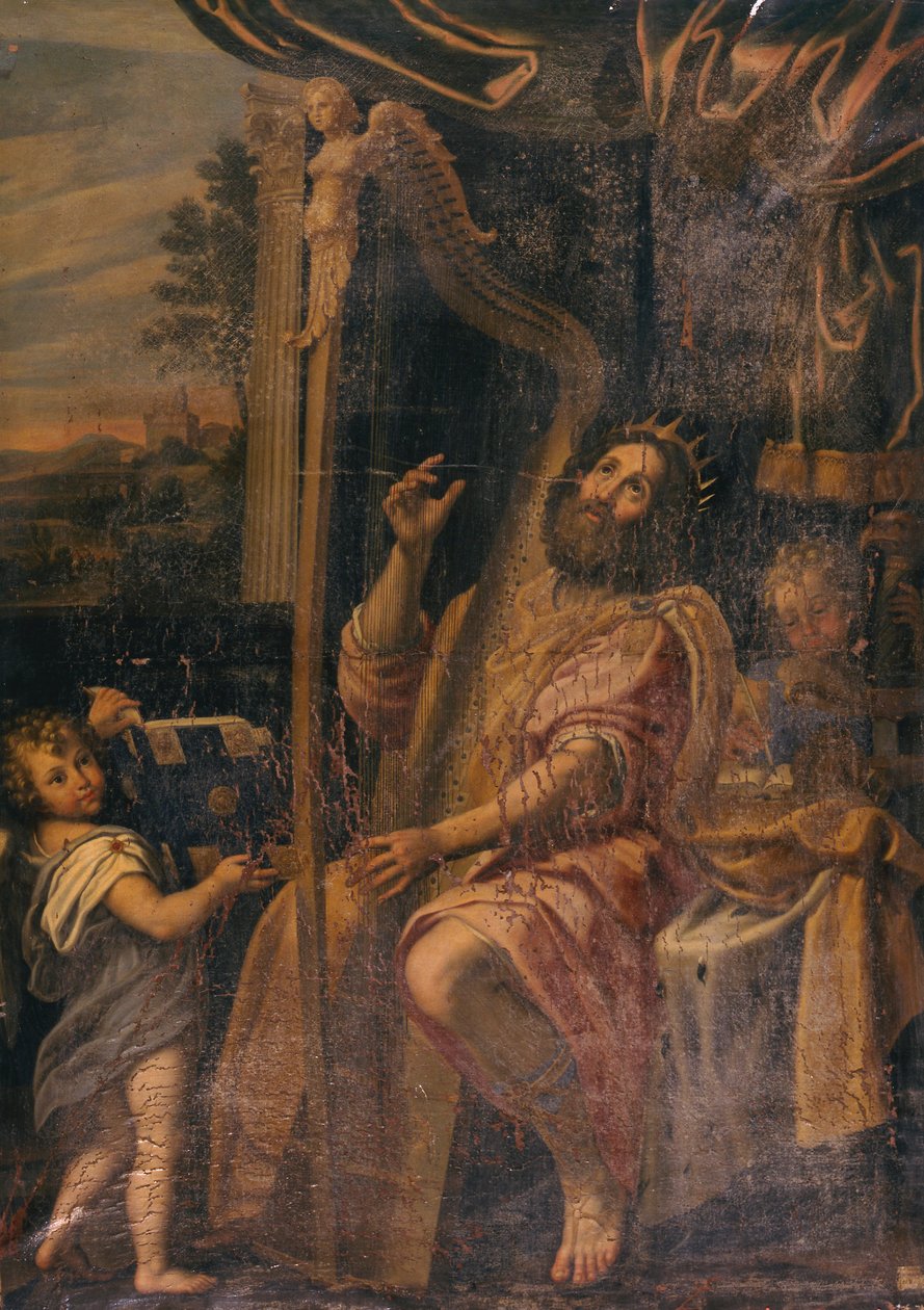 David spiller harpe af Gabriel Francois Doyen