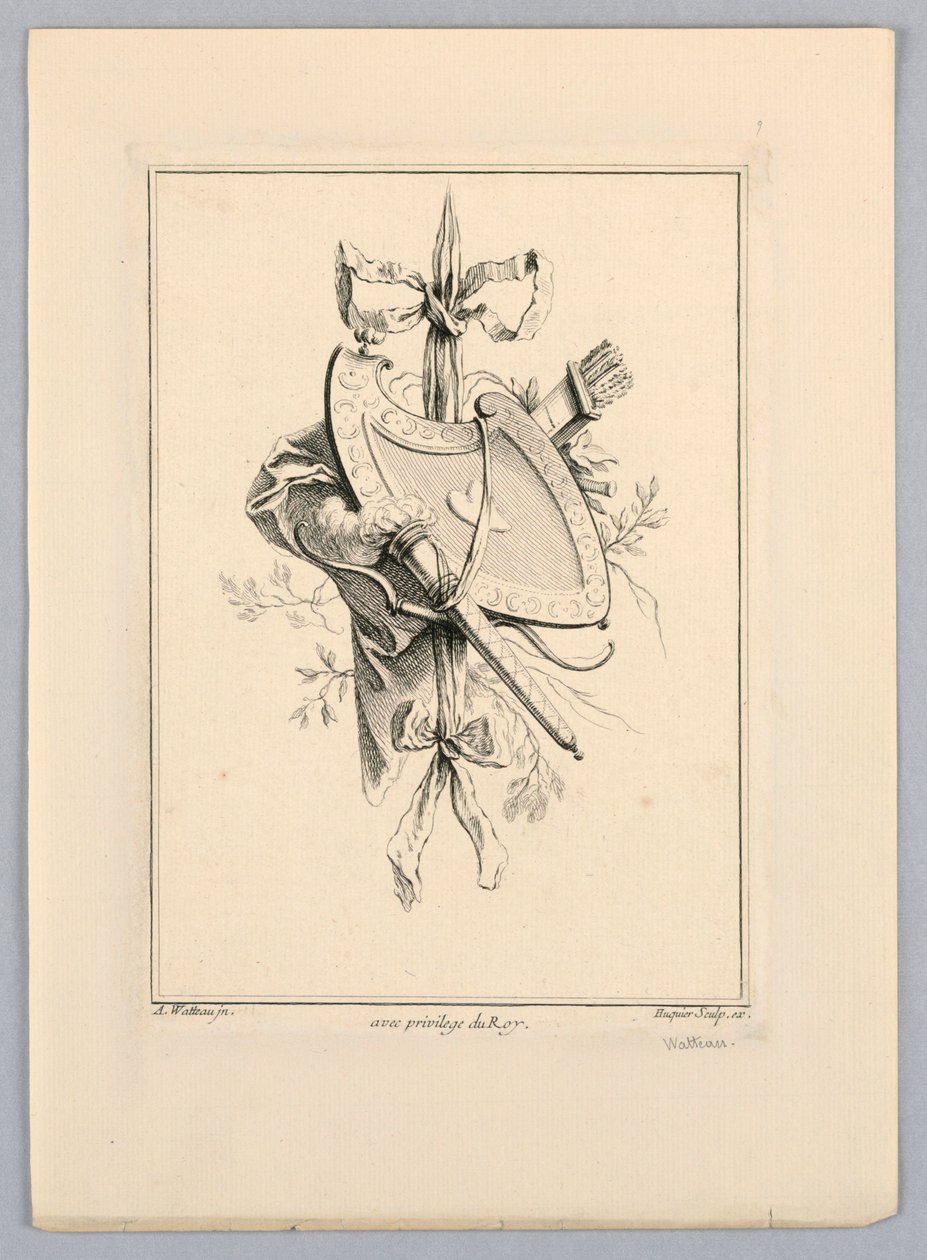 Trofæ af Gabriel Huquier