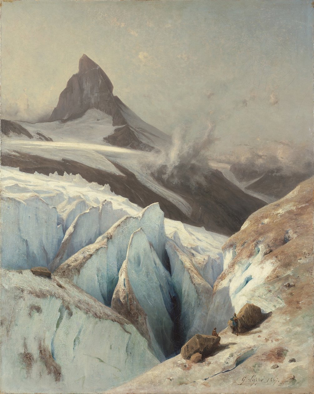Matterhorn, 1867. af Gabriel Loppe
