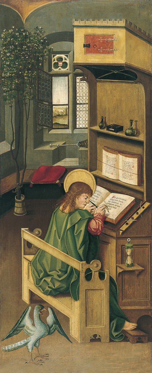 Sankt Johannes evangelisten, 1478 af Gabriel Mälesskircher