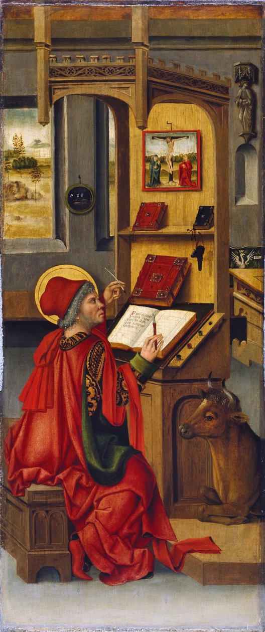 Evangelisten Sankt Lukas, 1478 af Gabriel Mälesskircher