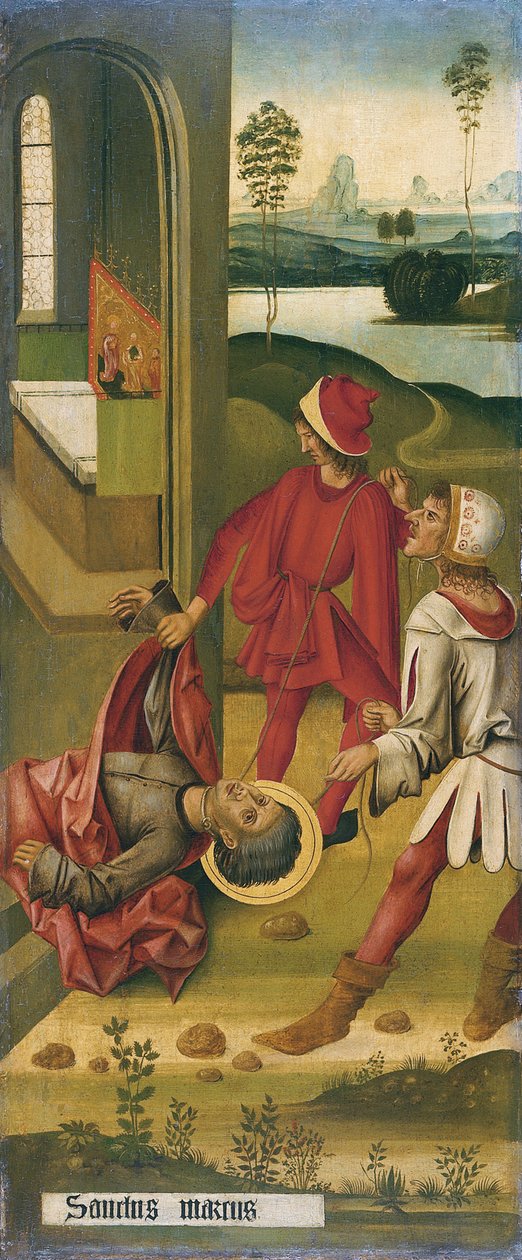 Markus Martyrium, 1478 af Gabriel Mälesskircher